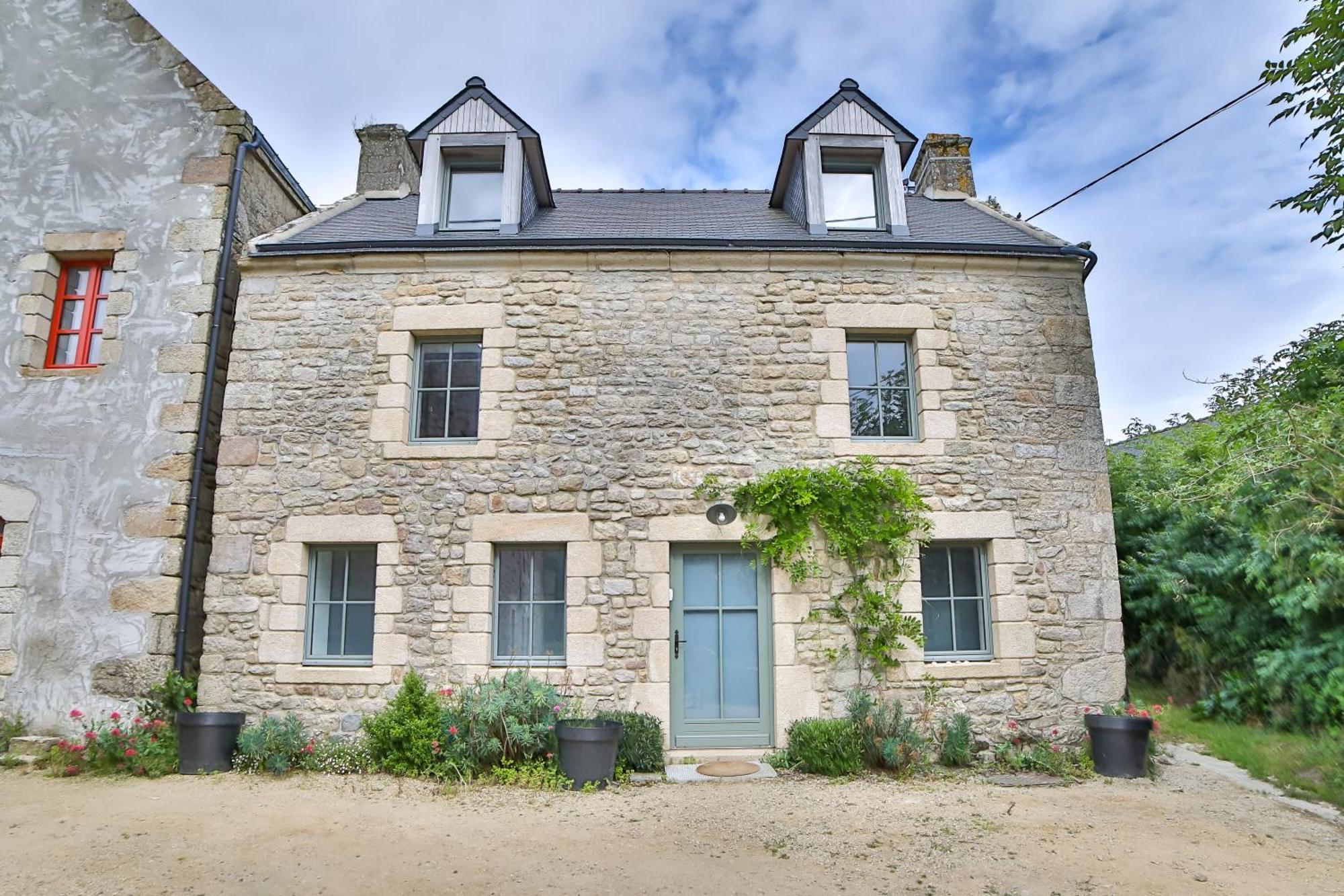 Ancienne Forge avec son jardin à 2 pas de la plage Erdeven Esterno foto